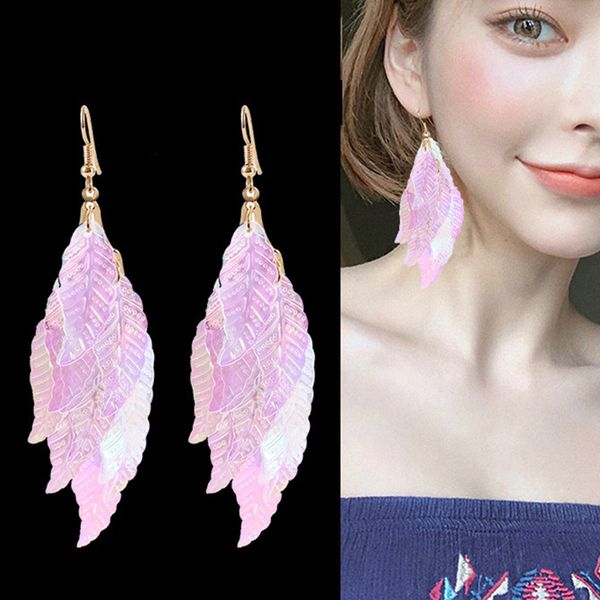 2018 new arrival elegant colorful feather tassel earrings for women shiny crystal beads dangle fashion woman earrings ve084, Silver
2018 new arrival elegant colorful feather tassel earrings for women shiny crystal beads dangle fashion woman earrings ve084, Silver