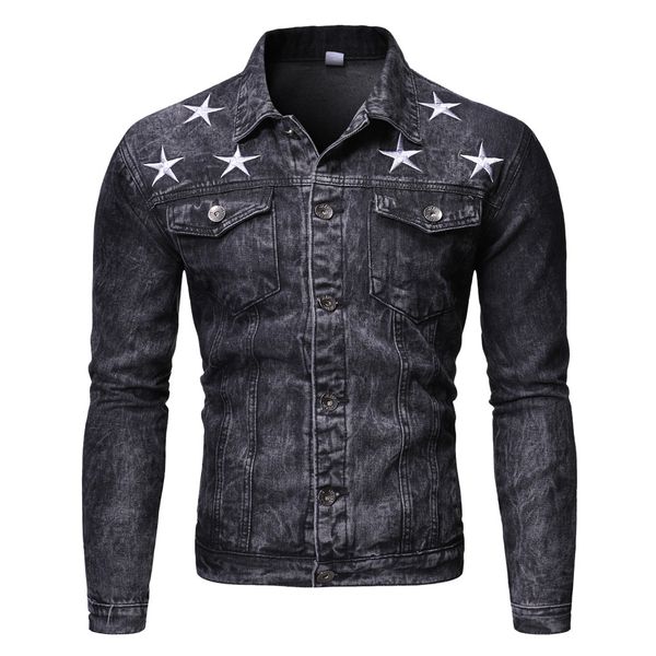 men shirts autumn winter button solid vintage denim jacket camisa dos homenscoat blusa masculina fashion, Black;brown
men shirts autumn winter button solid vintage denim jacket camisa dos homenscoat blusa masculina fashion, Black;brown