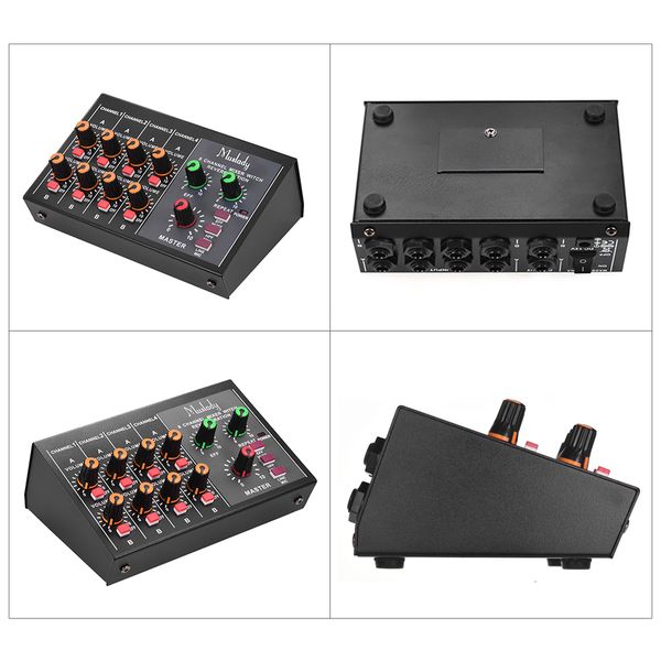new muslady m-228a compact size 8-channel mono/stereo audio sound mixer with reverberation function 60hz frequency cutting
new muslady m-228a compact size 8-channel mono/stereo audio sound mixer with reverberation function 60hz frequency cutting