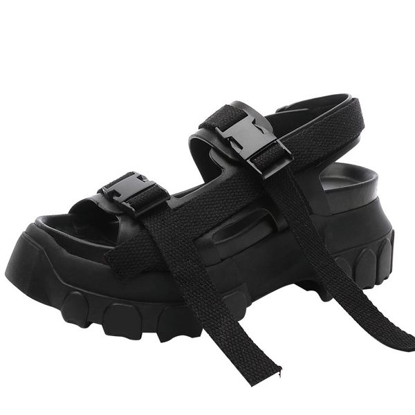 2020 summer latest design ulzzang tassel sandals shoes buckle strap open toe platform flat sandals leather shoes for women, Black
2020 summer latest design ulzzang tassel sandals shoes buckle strap open toe platform flat sandals leather shoes for women, Black