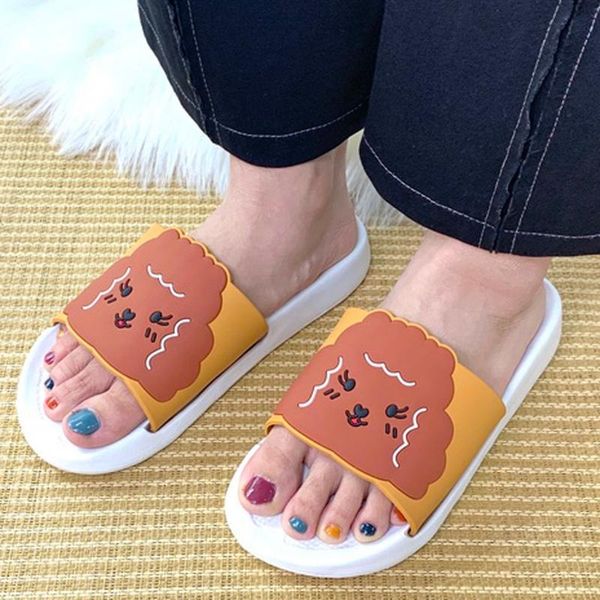 slippers sagace summer women cute cartoon flat flip flops ladies soft non-slip home slides shoes female beach casual sandals, Black
slippers sagace summer women cute cartoon flat flip flops ladies soft non-slip home slides shoes female beach casual sandals, Black
