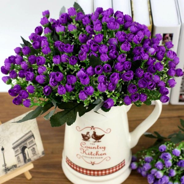 purple milan artificial flowers vivid fake leaf decor flower bouquets decoration wedding home decoration
purple milan artificial flowers vivid fake leaf decor flower bouquets decoration wedding home decoration