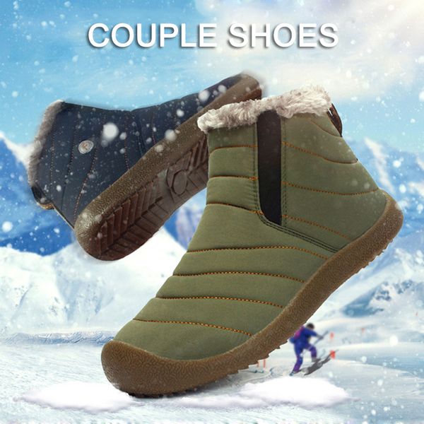 selling winter warm snow boots non-slip plush lined sneaker shoes for women men -b5, Black
selling winter warm snow boots non-slip plush lined sneaker shoes for women men -b5, Black