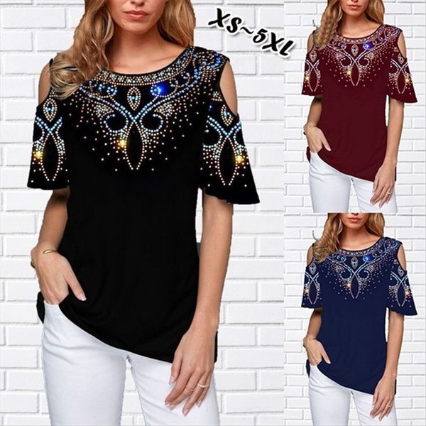 2020 summer women's printed round collar strapless shoulder strap female 2020 summer women's printed round collar strapless t-shir, White
2020 summer women's printed round collar strapless shoulder strap female 2020 summer women's printed round collar strapless t-shir, White