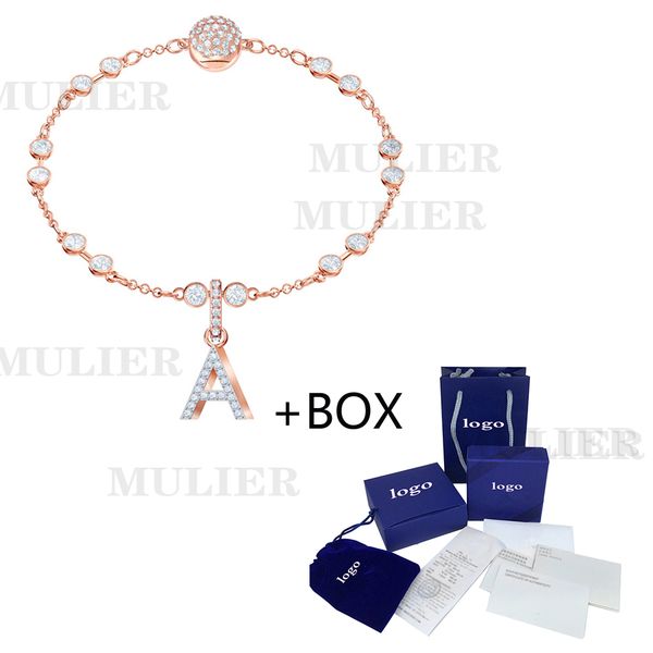 2019 new fashion original swa 26 letter pendant bracelet remix collection charm bracelet gift for girlfriend, Golden;silver
2019 new fashion original swa 26 letter pendant bracelet remix collection charm bracelet gift for girlfriend, Golden;silver