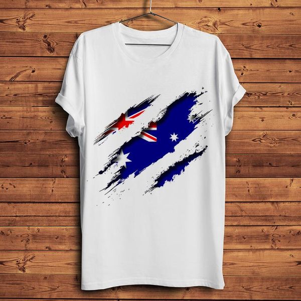 3d australia flag inside tearing tshirt men summer new white short sleeve casual t shirt streetwear tee, White;black
3d australia flag inside tearing tshirt men summer new white short sleeve casual t shirt streetwear tee, White;black