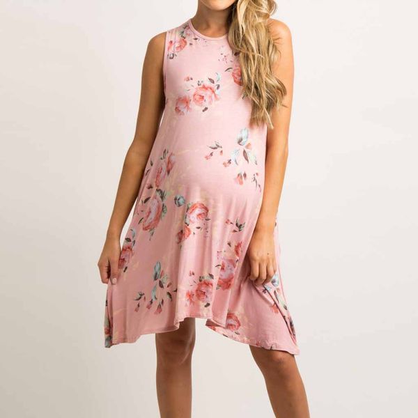 maternity dresses o-neck sleeveless print floral irregular pregnancy mini nursing dress breastfeeding clothes hamile elbise 2020, White
maternity dresses o-neck sleeveless print floral irregular pregnancy mini nursing dress breastfeeding clothes hamile elbise 2020, White