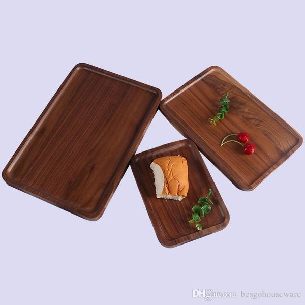 kitchen wood fruit vegetable plates rectangle black walnut delicate bread cake dishes multi size tea food pizza snack trays bh1606 tqq 
kitchen wood fruit vegetable plates rectangle black walnut delicate bread cake dishes multi size tea food pizza snack trays bh1606 tqq