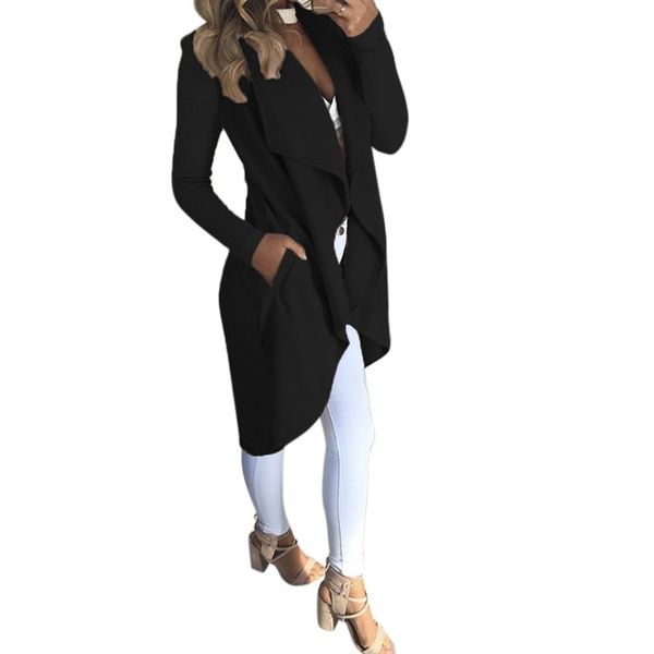 women's casual large lapel long sleeve knitting windbreaker cardigan long coat with pocket for ladies skinny femme coat
women's casual large lapel long sleeve knitting windbreaker cardigan long coat with pocket for ladies skinny femme coat