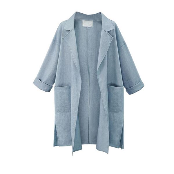 women autumn winter woollen coat long sleeve pocket turn-down collar oversize outwear elegant overcoats plus size abrigo mujer, Black
women autumn winter woollen coat long sleeve pocket turn-down collar oversize outwear elegant overcoats plus size abrigo mujer, Black
