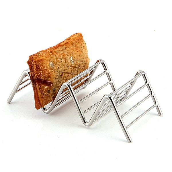 1pc stainless steel taco holder mexican food rack stand holds hard soft shells wave kitchen tool restaurant food show other bakeware
1pc stainless steel taco holder mexican food rack stand holds hard soft shells wave kitchen tool restaurant food show other bakeware