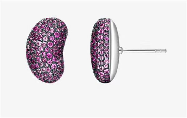 zoziri brand design cute bean stud earrings for women love jewelry pink green blue cubic zircon earrings 925 silver jewelry, Golden;silver
zoziri brand design cute bean stud earrings for women love jewelry pink green blue cubic zircon earrings 925 silver jewelry, Golden;silver