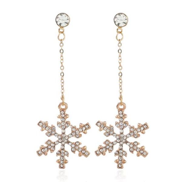 2019 new fashion temperament zinc alloy snowflake crystal long fringed earrings for women long statement jewelry e300, Golden
2019 new fashion temperament zinc alloy snowflake crystal long fringed earrings for women long statement jewelry e300, Golden
