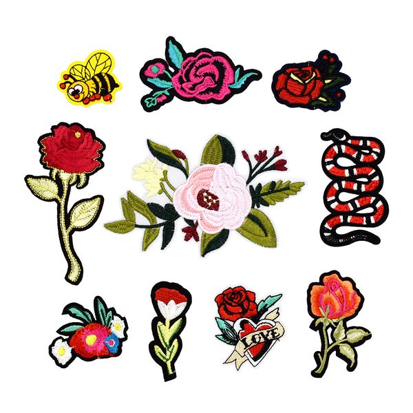 1 pcs flowers cute bee snake embroidered patches for women kids teens ironing on applique sewing clothes backpack jeans jacket dress diy, Black
1 pcs flowers cute bee snake embroidered patches for women kids teens ironing on applique sewing clothes backpack jeans jacket dress diy, Black