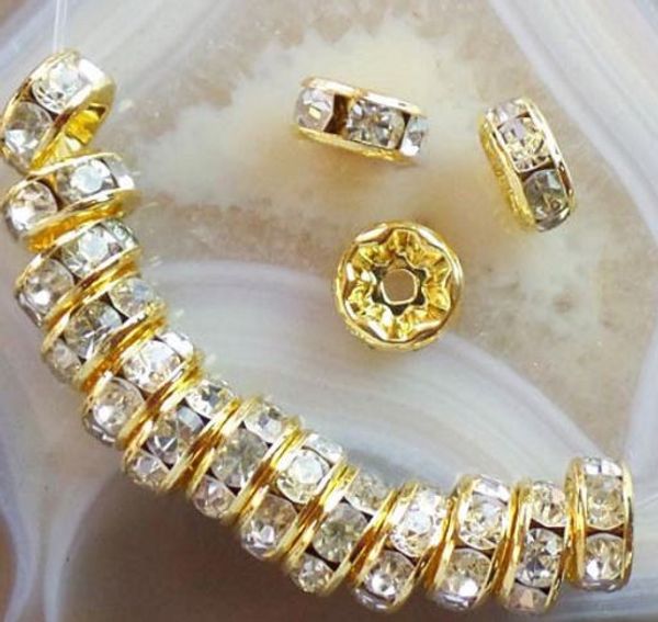 6mm 8mm 10mm 12mm yuu65 white crystal rhinestone metal rondelle spacer diy loose beads charm diy bracelet
6mm 8mm 10mm 12mm yuu65 white crystal rhinestone metal rondelle spacer diy loose beads charm diy bracelet