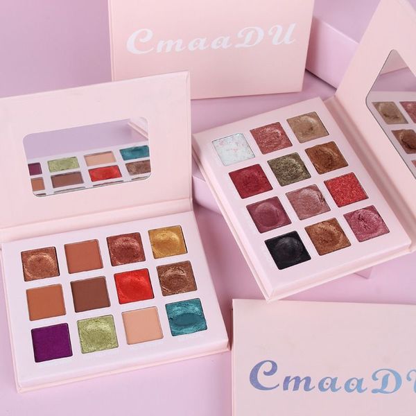 cmaadu 12 single colors matte shimmer waterproof sequin glitter wet eye shadow palette makeup 5pcs/lot
cmaadu 12 single colors matte shimmer waterproof sequin glitter wet eye shadow palette makeup 5pcs/lot