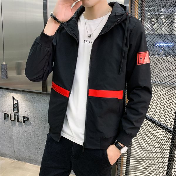 new fall 2020 men's jacket korean version of the trend of casual men's jacket hooded wild student autumn, Black;brown
new fall 2020 men's jacket korean version of the trend of casual men's jacket hooded wild student autumn, Black;brown