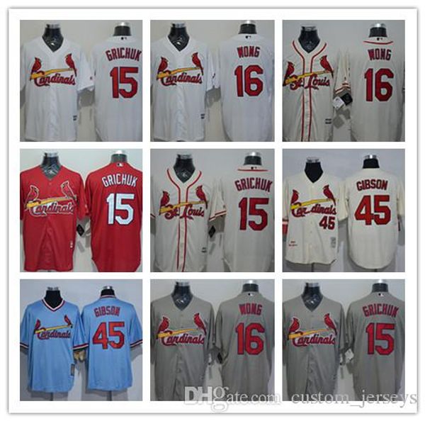 custom men women youth s. cardinals jersey #15 randal grichuk 16 kolten wong 45 bob gibson home blue red white grey baseball jerseys, Blue;black
custom men women youth s. cardinals jersey #15 randal grichuk 16 kolten wong 45 bob gibson home blue red white grey baseball jerseys, Blue;black