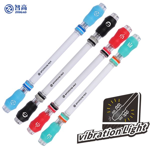 zhigao spinning pen vibration light twirling multi function pen goods for school creative pens stationery items anti-fall, Blue;orange
zhigao spinning pen vibration light twirling multi function pen goods for school creative pens stationery items anti-fall, Blue;orange