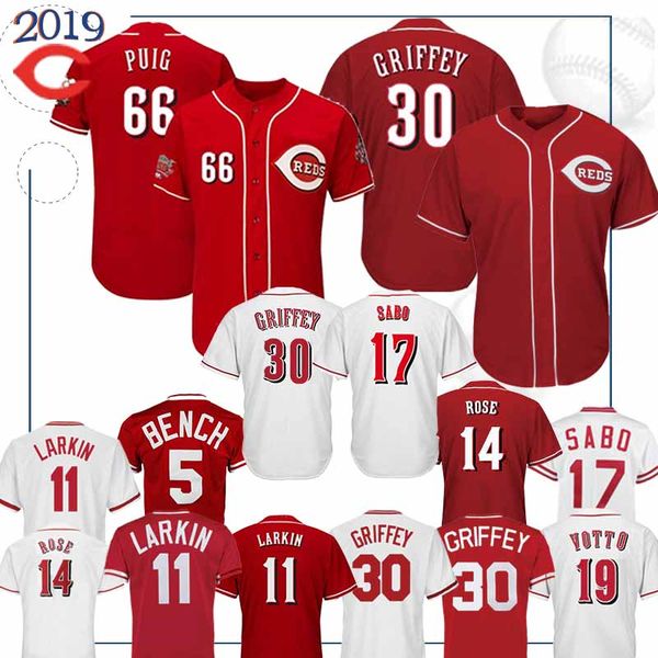 66 Yasiel Puig 11 Barry Larkin 30 Cincinnati Jerseys Reds men hot 17 Chris Sabo 19 Joey Votto baseball Jersey
66 Yasiel Puig 11 Barry Larkin 30 Cincinnati Jerseys Reds men hot 17 Chris Sabo 19 Joey Votto baseball Jersey