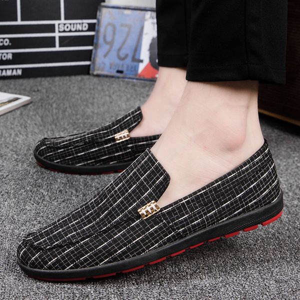 senyadu 2020 new men's shoes breathable, antiskid, casual trend, doudou shoes, men's old beijing cloth shoes, canvas shoes, Black
senyadu 2020 new men's shoes breathable, antiskid, casual trend, doudou shoes, men's old beijing cloth shoes, canvas shoes, Black