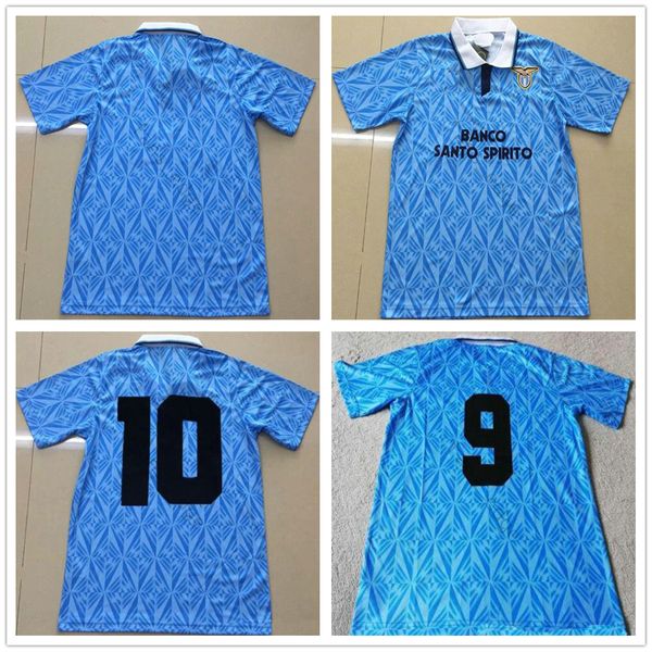 1991 lazio retro old version soccer jerseys 1991 1992 lazio immobile sergej lulic luis alberto maglie calcio custom home blue football shirt, Black;yellow
1991 lazio retro old version soccer jerseys 1991 1992 lazio immobile sergej lulic luis alberto maglie calcio custom home blue football shirt, Black;yellow