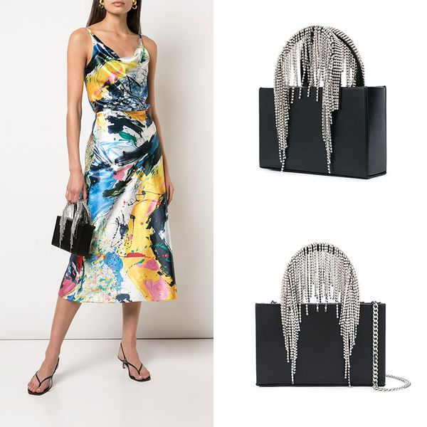 bag female 2020 new rhinestone bag leather portable tassel chain shoulder crossbody bags women leather handbags
bag female 2020 new rhinestone bag leather portable tassel chain shoulder crossbody bags women leather handbags