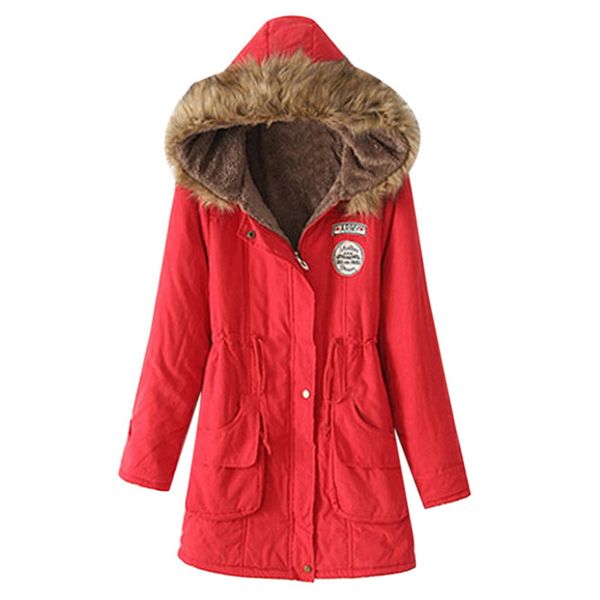 winter jacket women fur collar parkas slim zipper parkas overcoat belt hoodie thicken winter coat outwear long female snow coat, Black
winter jacket women fur collar parkas slim zipper parkas overcoat belt hoodie thicken winter coat outwear long female snow coat, Black