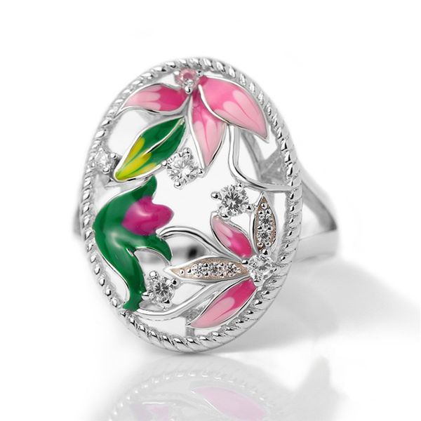 women gorgeous handmade enamel lotus blossom flower leaf rings shiny cubic zirconia hollow out unique vintage rings for female, Slivery;golden
women gorgeous handmade enamel lotus blossom flower leaf rings shiny cubic zirconia hollow out unique vintage rings for female, Slivery;golden