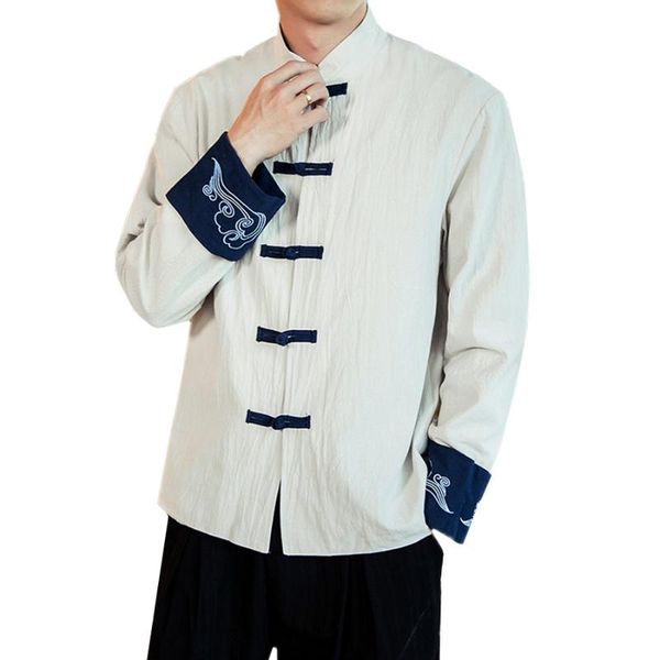 chinese retro style jacket men stand collar embroidered coats loose and comfortable men's cotton and linen jackets size s-5xl, Black;brown
chinese retro style jacket men stand collar embroidered coats loose and comfortable men's cotton and linen jackets size s-5xl, Black;brown