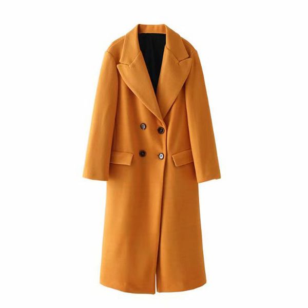 fandy lokar turn down collar wool coats women fashion double breasted jackets women elegant solid long coats female ladies lk, Black
fandy lokar turn down collar wool coats women fashion double breasted jackets women elegant solid long coats female ladies lk, Black
