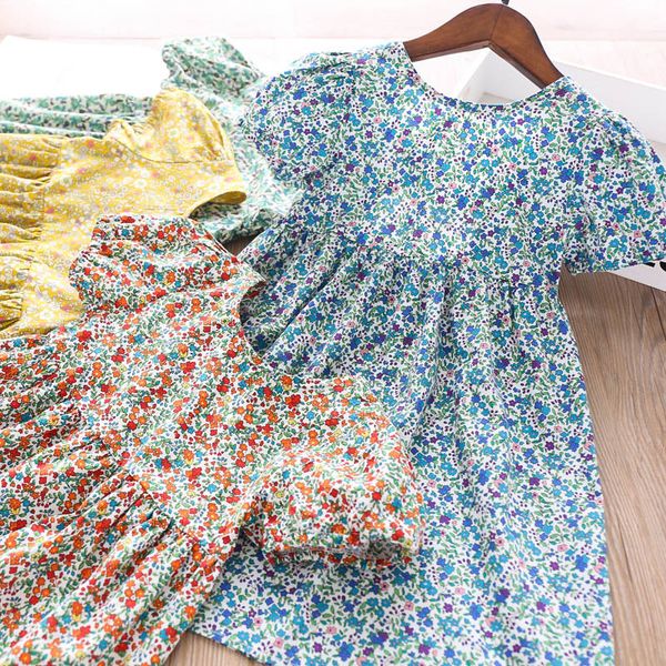 2020 summer girls printed color floral backless dress wholesale children's clothing, Red;yellow
2020 summer girls printed color floral backless dress wholesale children's clothing, Red;yellow