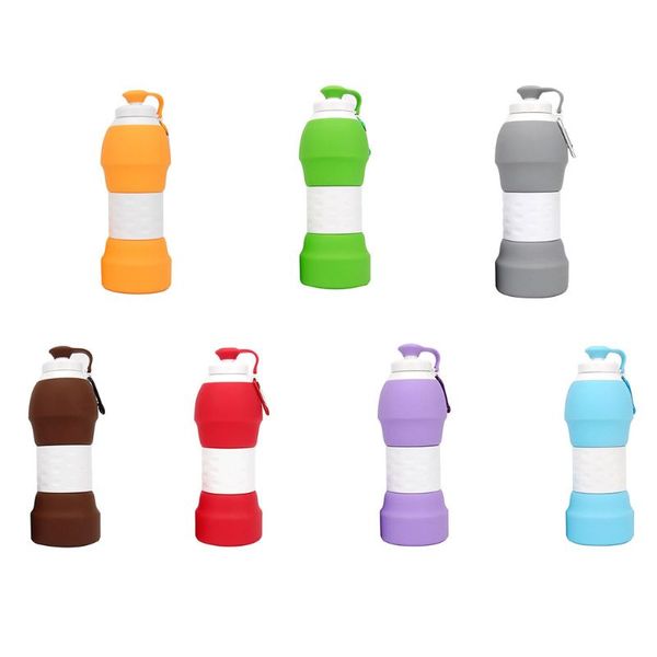 580ml silicone folding water cup with handle heat resistant cover lid anti leakage outdoor coffee cups retractable portable
580ml silicone folding water cup with handle heat resistant cover lid anti leakage outdoor coffee cups retractable portable