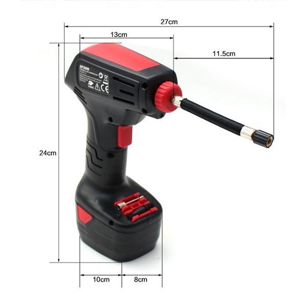 portable mini inflatable pump pistol air pump emergency tool 12v high power tire inflator car styling
portable mini inflatable pump pistol air pump emergency tool 12v high power tire inflator car styling