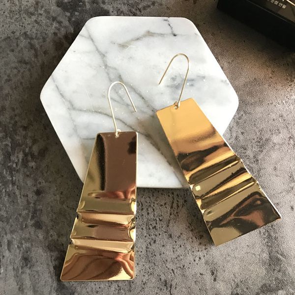 fashion-e geometric metal copper dangle earrings for women fashion punk jewelry gold drop earrings pendant simple brincos bijoux, Silver
fashion-e geometric metal copper dangle earrings for women fashion punk jewelry gold drop earrings pendant simple brincos bijoux, Silver