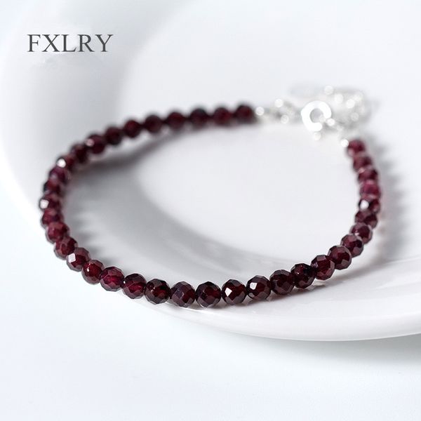 fxlry selling fine jewelry s925 sterling silver 4mm natural cute red garnet stone chain bracelets for fashion women, Golden;silver
fxlry selling fine jewelry s925 sterling silver 4mm natural cute red garnet stone chain bracelets for fashion women, Golden;silver