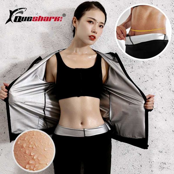 women fast sweating shapewear weight loss shirt fitness slimming corset running jacket burn calories gym shorts sweat suit set, White;black
women fast sweating shapewear weight loss shirt fitness slimming corset running jacket burn calories gym shorts sweat suit set, White;black