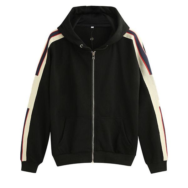 new black italy fashion hooded zip-up sweatshirt with stripe men's hoodies women sweatshirts man clothing g0012
new black italy fashion hooded zip-up sweatshirt with stripe men's hoodies women sweatshirts man clothing g0012