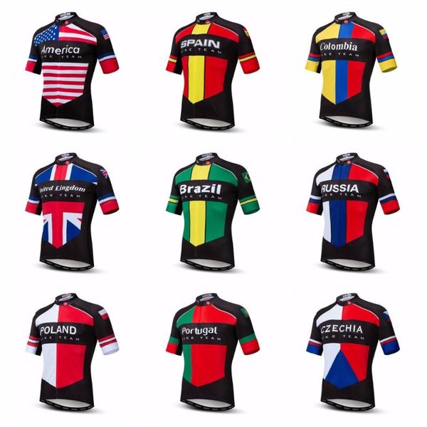 spain 2020 cycling jersey men mountain bike jersey pro mtb bicycle shirts short sleeve team road summer colombia russia red, Black;red
spain 2020 cycling jersey men mountain bike jersey pro mtb bicycle shirts short sleeve team road summer colombia russia red, Black;red