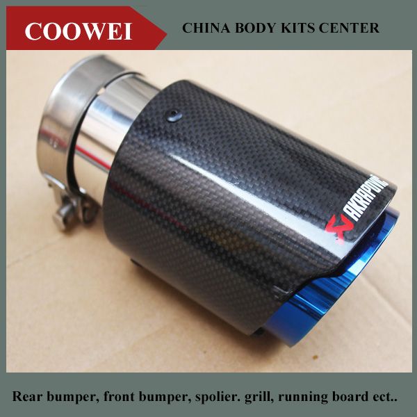 114mm out glossy blue end car modifide muffler pipe akrapovic carbon fiber+stainless steel exhaust tip
114mm out glossy blue end car modifide muffler pipe akrapovic carbon fiber+stainless steel exhaust tip