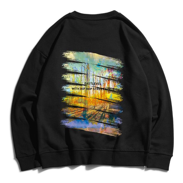 designer mens sweater new brand no cap fleece mens luxury sweatshirts with canvas priting fashion and casual style size s-2xl wholesales, Black
designer mens sweater new brand no cap fleece mens luxury sweatshirts with canvas priting fashion and casual style size s-2xl wholesales, Black