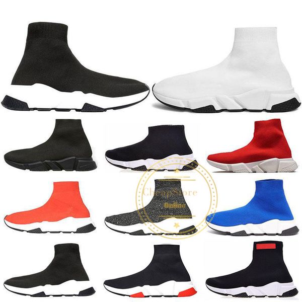 2019 designer speed trainer luxury casual shoes black white red blue glitter flat fashion socks boots sneakers fashion trainers runner 36-45
2019 designer speed trainer luxury casual shoes black white red blue glitter flat fashion socks boots sneakers fashion trainers runner 36-45