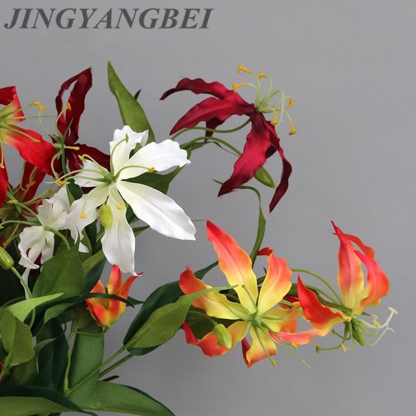 flame lily single branch artificial flowers for home party wedding christmas decoration silk fake flowers pgraphy decorative
flame lily single branch artificial flowers for home party wedding christmas decoration silk fake flowers pgraphy decorative