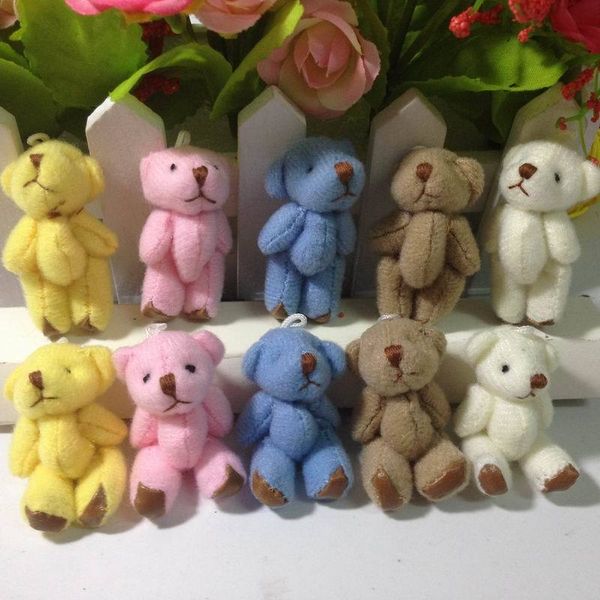 4.5cm(1.8") plush joint small teddy bear pendants miniature bear key chain//bouqeut jewellery accessory gift soft dolls
4.5cm(1.8") plush joint small teddy bear pendants miniature bear key chain//bouqeut jewellery accessory gift soft dolls