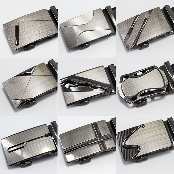 men's alloy automatic buckle business men's leisure belt pu leather belt, Black;brown 
men's alloy automatic buckle business men's leisure belt pu leather belt, Black;brown