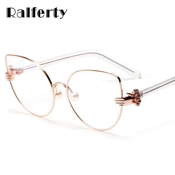 ralferty vintage cat eye glasses frames women gold metal rims optical frames retro eyeglasses transparent glasses oculos a1113, Black
ralferty vintage cat eye glasses frames women gold metal rims optical frames retro eyeglasses transparent glasses oculos a1113, Black