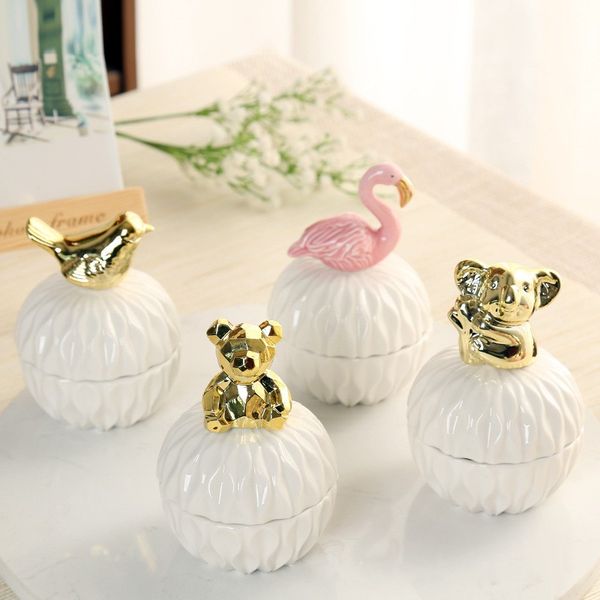 flamingo jewelry boxes ceramics teddy bear modeling sugar box multi colors wedding souvenir candy cases new arrival 6 5sh l1
flamingo jewelry boxes ceramics teddy bear modeling sugar box multi colors wedding souvenir candy cases new arrival 6 5sh l1