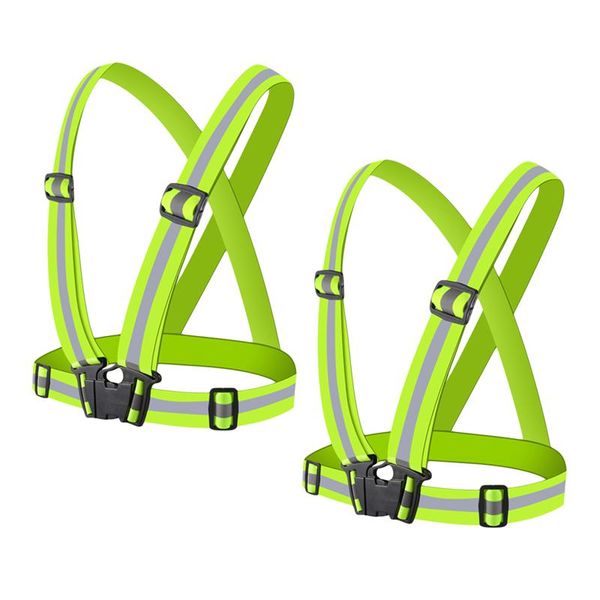 2pcs multi-function elastic durable lightweight reflective vest security high safety vest for outdoor activity traffic safety, Black
2pcs multi-function elastic durable lightweight reflective vest security high safety vest for outdoor activity traffic safety, Black