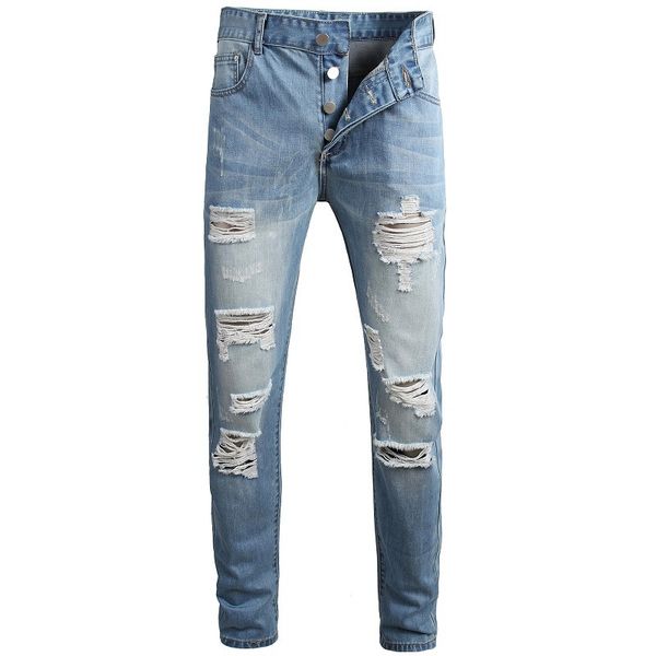 мужчины проблемные рваные джинсы мода брюки мото байкер джинсы regular straight denim blue jeans hip hop брюки уличная
мужчины проблемные рваные джинсы мода брюки мото байкер джинсы regular straight denim blue jeans hip hop брюки уличная