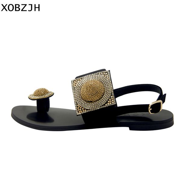 designer women summer shoes flat luxury sandals 2019 rhinestone ladies leather lace up sandals slippers shoes woman flip flops y200323, Black
designer women summer shoes flat luxury sandals 2019 rhinestone ladies leather lace up sandals slippers shoes woman flip flops y200323, Black